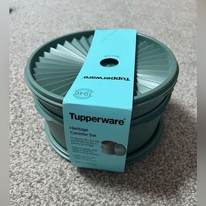 New Tupperware Heritage Canister Set